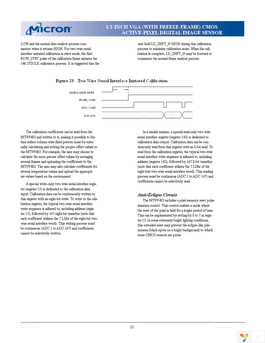 MT9V403DEVSTM ES Page 23